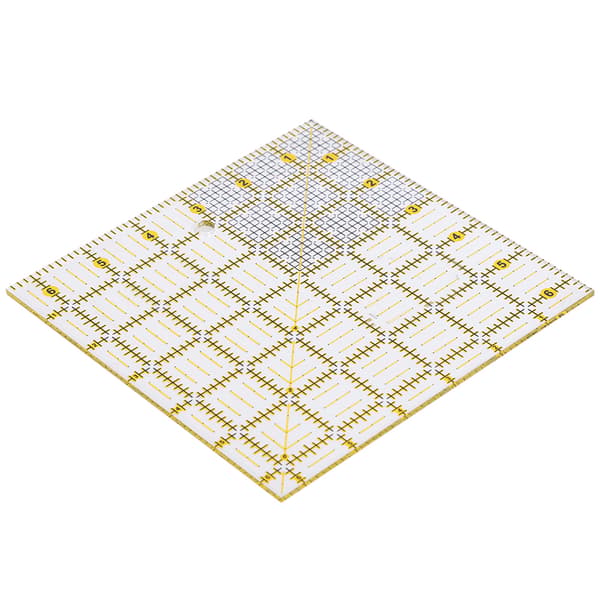 Firkantet Quiltelineal Håndværk Patchwork Syværktøj Plast Display Linealer 16 X 16cm
