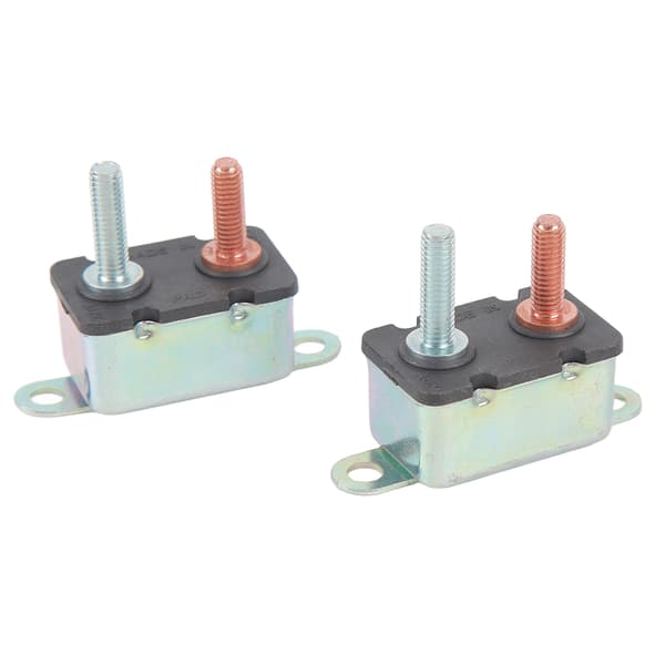 Automatisk Nulstil Afbryder 12V 24V Stud Bolt Afbryder til Bil Skib 20A
