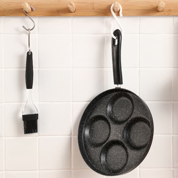 Firehulls stekepanne non-stick egg pannekake biffpanne kokepanner frokostmaskin