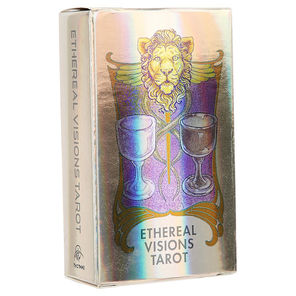 Tarotkortstokk Holografisk Engelsk Ethereal Visions Tarot Skjebne Spådom Brettspill Ethereal Visions Tarot