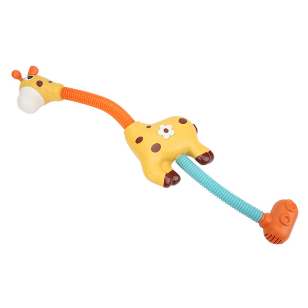 Elektrisk babybad duschhuvud giraff duschbad leksak vattenspray leksak baby vattenspel