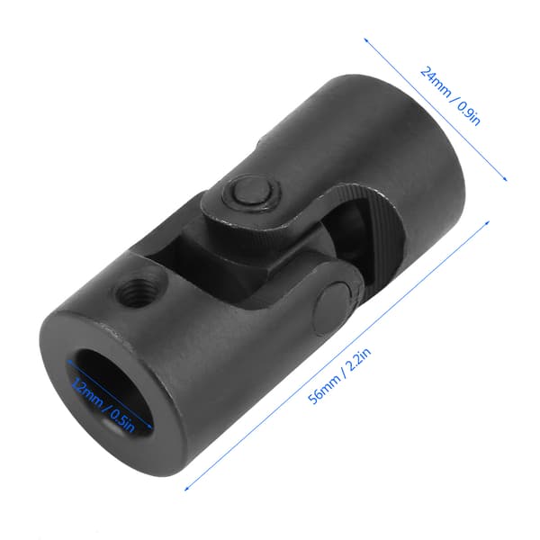 Axelkoppling Motorkontakt DIY Styrning Universalknut 12*24*56mm