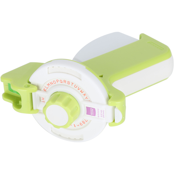 Mini Handheld Etikettmaskin Bärbar Manuell 3D Präglingsmaskin med Band Brev Fall