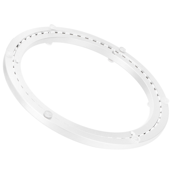 Heavy Duty Aluminium Alloy Rotating Bearing Turntable Round Smooth Mute Dining Table Plate12in