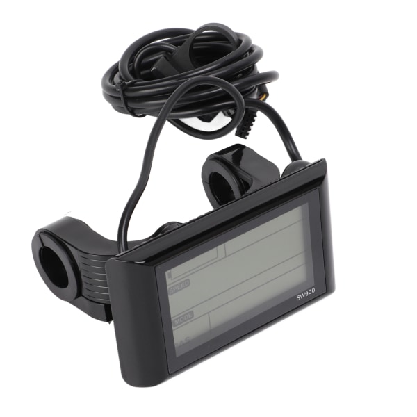 Elektrisk cykel SW900-display med 36V 48V-uttag Hållbar elektrisk cykel LCD-display