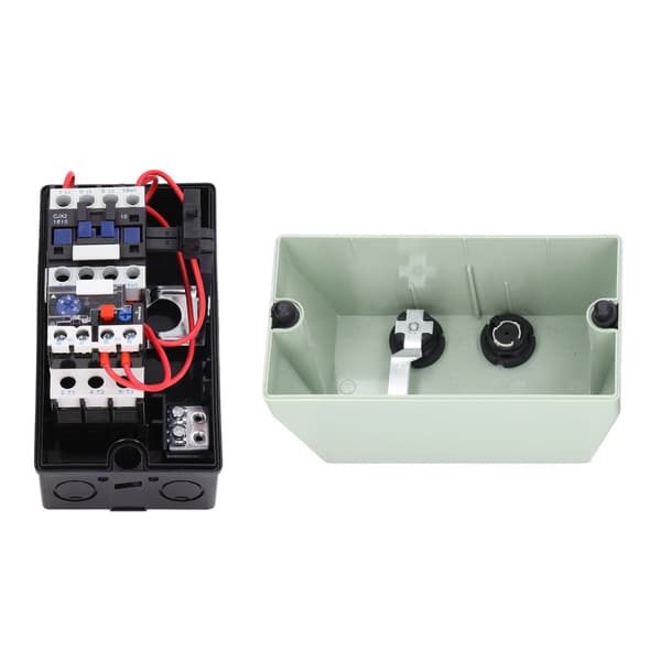 Magnetisk elektrisk motorstarter kontrollbryter motorbeskyttelse med gummiskiver 12‑18A