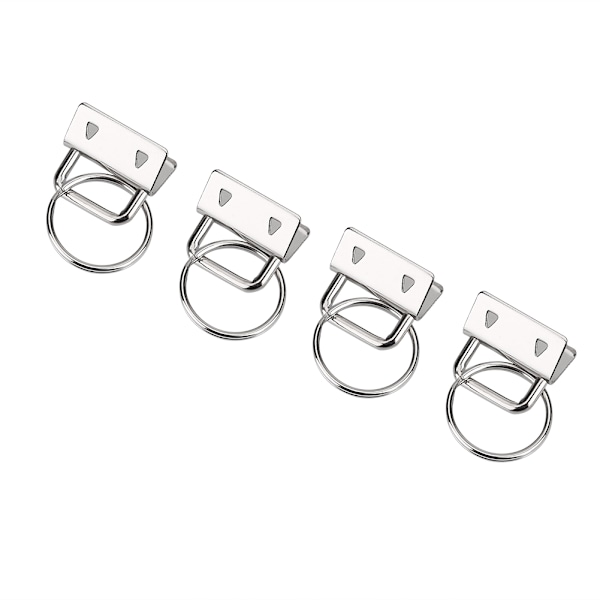 Holdbar Metal Haleklip Nøglering Connector Håndlavet DIY Taske Pung Making Supplies