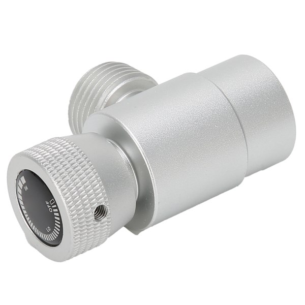 CO2 genopfyldningsadapter CGA320//TR21-4 sodavandsventilforbindelse ASA tilbehør sølv