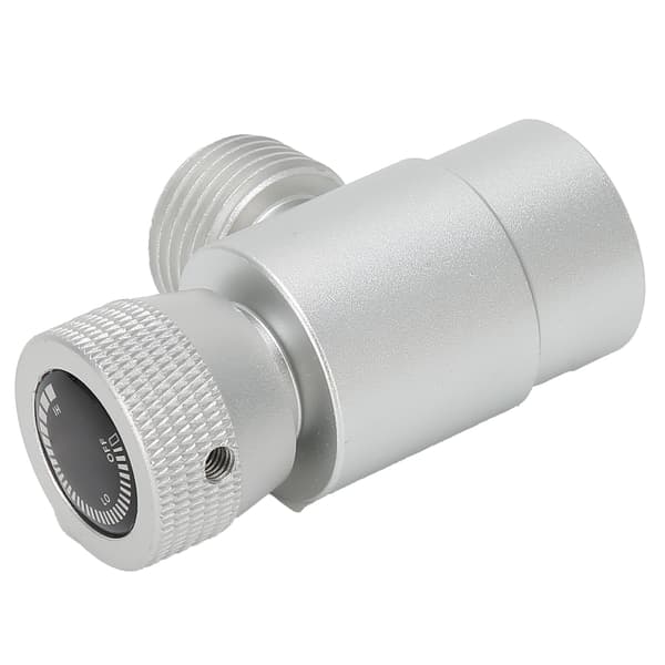 CO2-påfyllningsadapter CGA320//TR21-4 Sodaventilanslutning ASA-tillbehör Silver