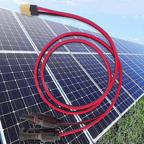 Aurinkopaneeli XT60-adapterikaapeli liittimellä Lipo-akulle ja aurinkogeneraattorille