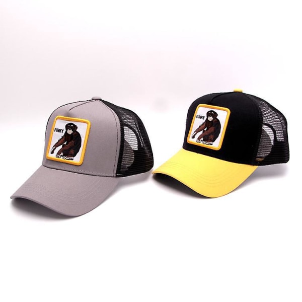 Print Unisex Mesh Snapback Trucker Baseball Cap
