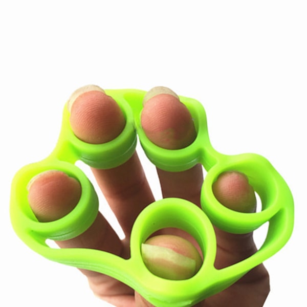 Silikonfingerövningsdragningsring Förarmsträningsringverktyg
