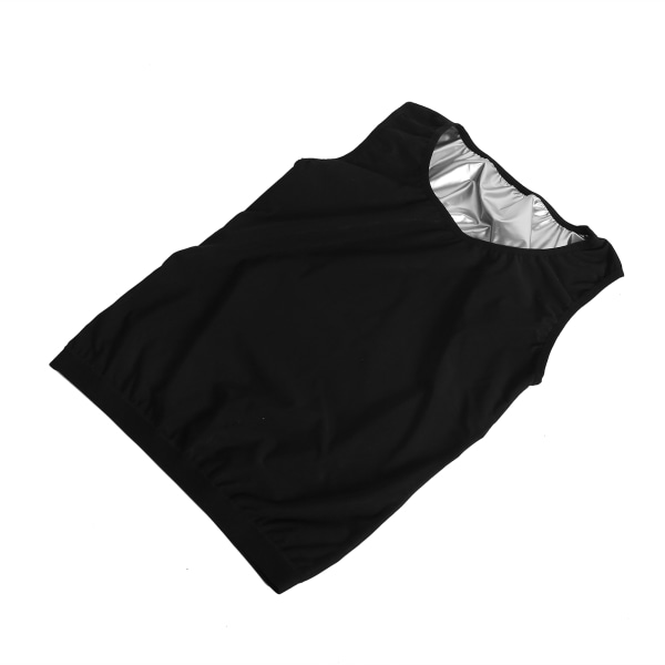Miesten hikiliivi ulkourheilu Body Shaping Thermo Slimming Shapewear liivi miehilleL/XL