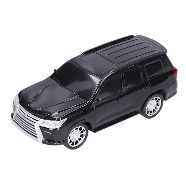 1:16 Kauko-ohjattava auto 4CH Erittäin simuloitu RC-autoajoneuvomalli lelu lapsille lapsille musta