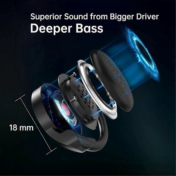 A6 Stereo Bluetooth -kuulokkeet Urheilu Bluetooth Juoksu Bluetooth Takeaway Hot Selling Pääpanta