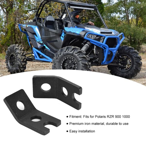 Strålkastare Dimljusfäste Flaggor Montering Passar för Polaris RZR 900 1000