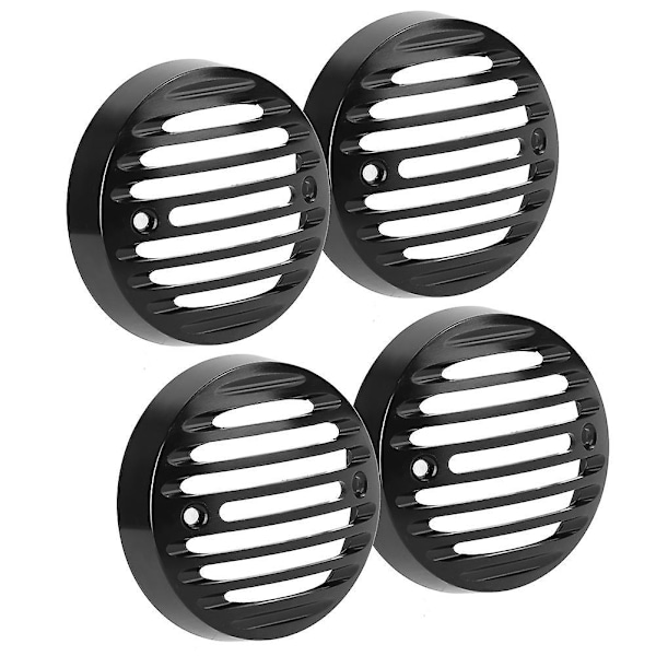 4 stk. Blinklysbeskytter Retro CNC Indikator Grill Passer til Royal Enfield Classic 500