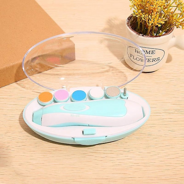 Elektrisk Baby Nagelklippare - Säker och Enkel Nagelfil Manikyr Set