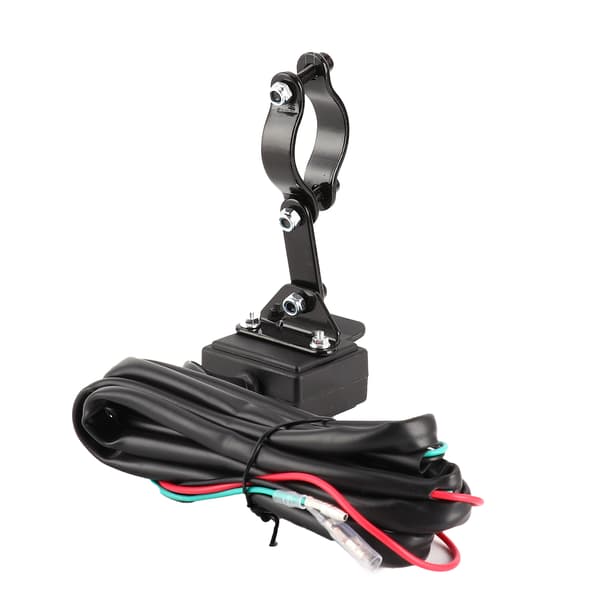 Vinsjvippebryter med 2,5m/8,2ft ledning pulverlakkert for alle 12V ATV UTV SUV