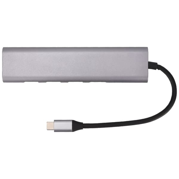 Dockningsstation 5 i 1 Typ C till High Definition Multimedia Interface USB-port 5 Gbps snabb överföringshubb