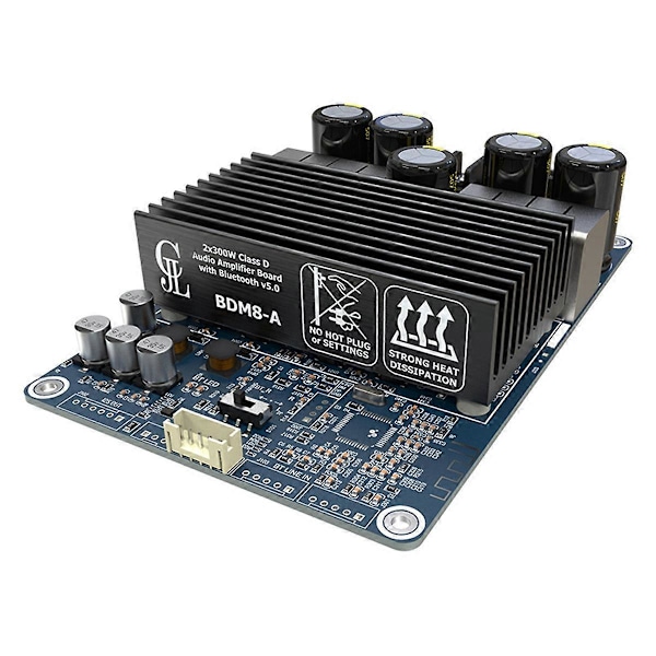 TPA3255 Digital Effektforstærker Lydkort 2x300W 2.0CH Hifi Stereo Forstærker