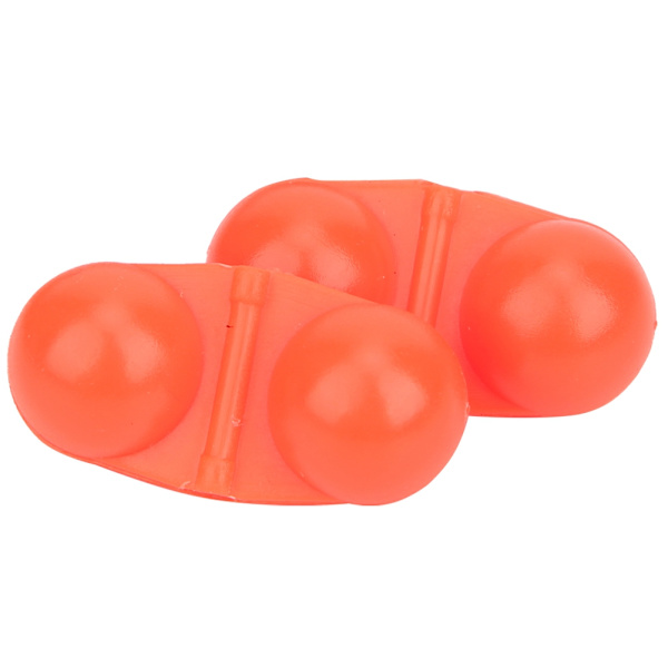 Bärbar Dubbla Rattle Fishing Attractor Bell Beads - 40st