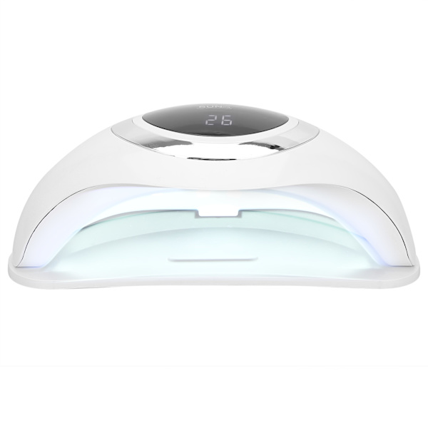 168W Gel Polish Tørker Dobbel Lys UV Neglelampe Infrarød Induksjon Negleherdingsmaskin 100~240V US Plugg