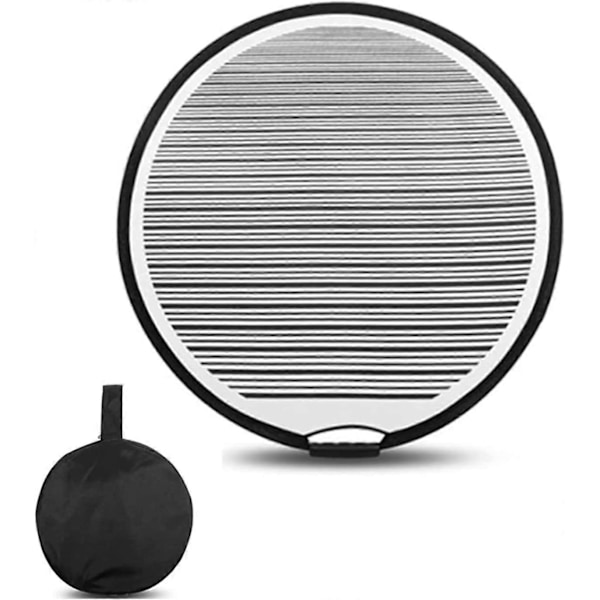 Værktøj til buler uden lakering (80 cm) Sammenklappelig bulereflektor til biler, bærbar bulereflektorpanel - Designet til værktøj til fjernelse af haglskader