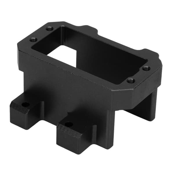 RC servomontering aluminiumslegering styreservobeslagssæt til Sledge 1/8 4WD fjernstyret køretøj sort