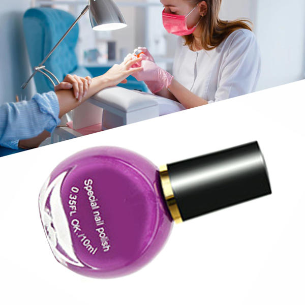 Nagellack 10ml Mättad Ljus Färg Elegant Stil Snabbtorkande Långvarigt Snabbtorkande Nagellack E049-12