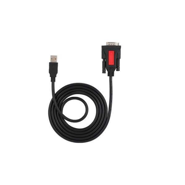 USB till RS232 seriell port skrivaranslutning USB till 232 9-pin seriell port hananslutningskabel