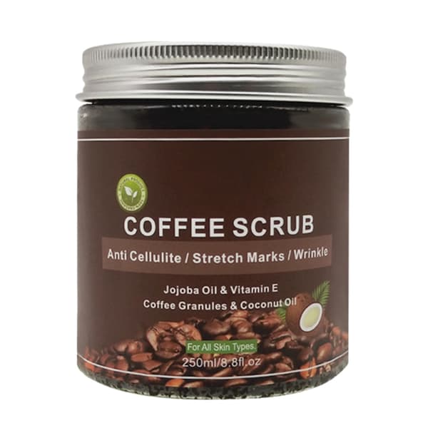 250 ml kaffe eksfolierende scrub kropsskrubbe creme ansigts- og kropsdød hudfjernelse dybderens