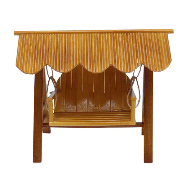 Mini træ hængekøje 1:12 Miniature scene møbler model dukkehus tilbehør til over 3 år gamle