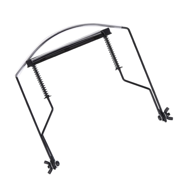 Hållbar justerbar metall 10 hål Munspel Halshållare Rack Support Tillbehör