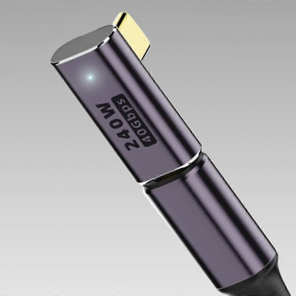 Oplader Konnektor Høj Hastighed Usb C Otg U-formet Lige Vinkel Han Til Hun Side Albue