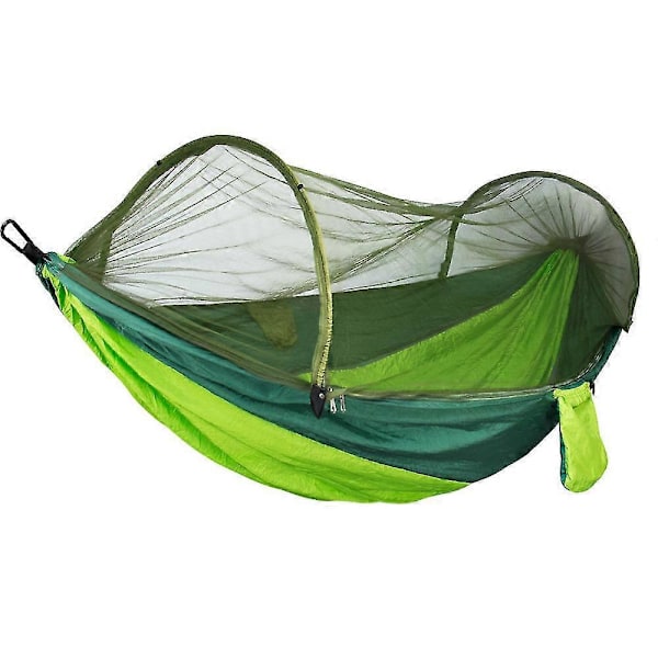 Utomhus Hängmatta för Camping, Med Fallskärmsnylon Ultralätt Myggnät