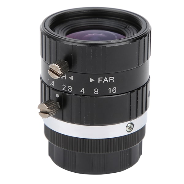 5MP HD 12mm Prime Lens C Mount F1.6 Manuell bländare för digital videokamera
