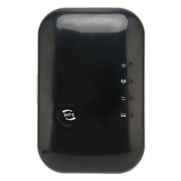 WIFI-förlängare 360 graders trådlös täckning 300 Mbit/s 2,4 GHz LAN-port 2 lägen Plug-design WIFI-repeater för bärbar dator 100-240 V US-kontakt