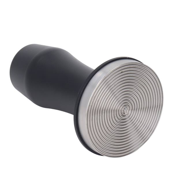 Kaffe Tamper Aluminiumlegering Kalibreret Tamper med Fjederbelastet Rustfrit Stål Base til Cafe Hjem 58 Tråd Bund