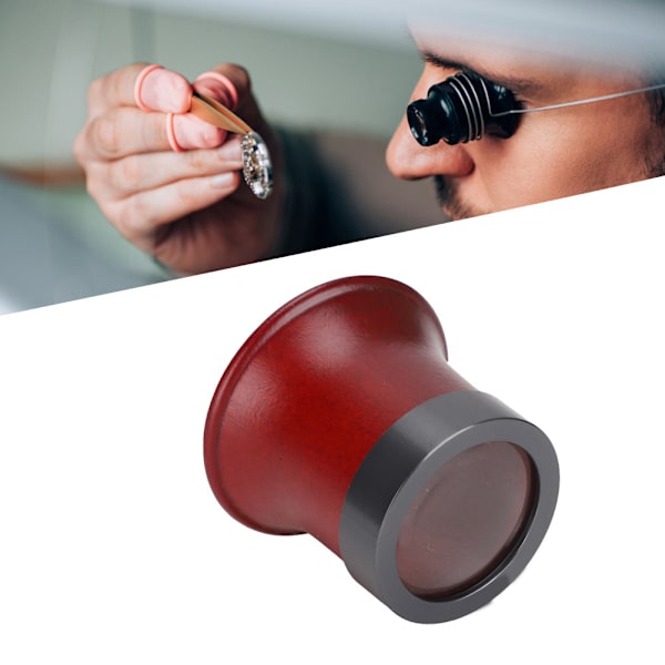 Watch Reparerande Förstoringsglas Lupp Watch Reparationsverktyg för urmakare10X