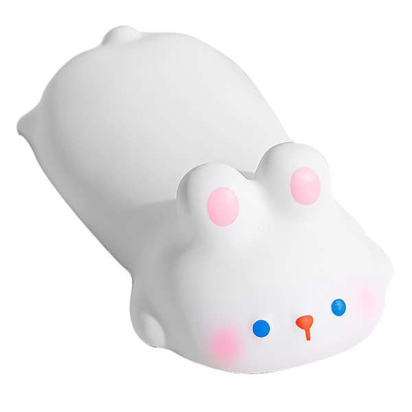 Tangentbord Handledsstöd Tecknad Djurstil Mjuk Bekväm Trötthetsavlastning Tangentbord Handledsskydd för hemmaspel Office White Bunny