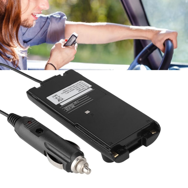 12V Biloplader Radio Batteri Eliminator Adapter til ICOM IC V8 IC V82 IC A6 IC A24 IC F3GT