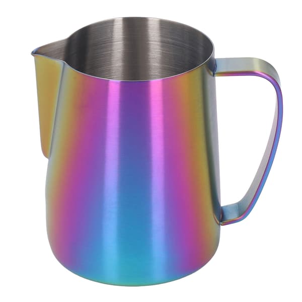 650 ml 22 oz mælkeskummerkande i rustfrit stål, farverig kaffedampekande