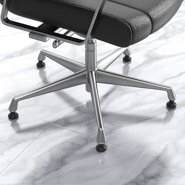 Kontorstol Bell Glides 2 Tommer, Erstatning Stopper Svingbare Hjul Høy Profil Krakk Bell Glides med Separate Selvklebende Filtputer 5 Stykker