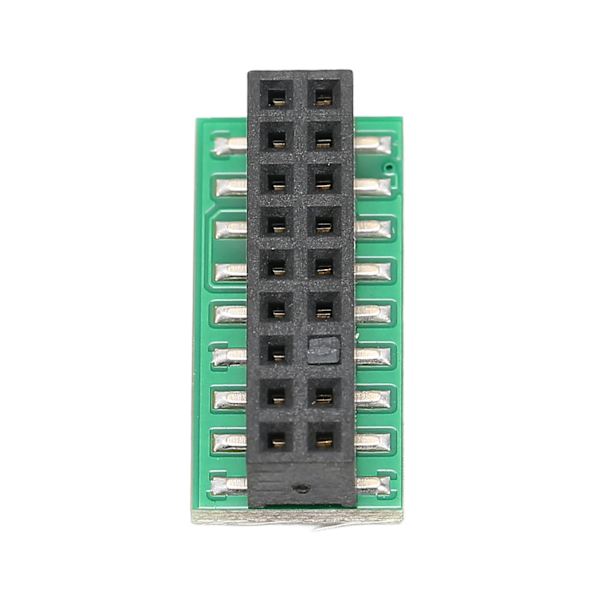TPM 2.0 Modul PCB Material LPC Interface TPM 2.0 Krypteringssikkerhedsmodul til kontor, forretning, hjem til Asrock 18Pin