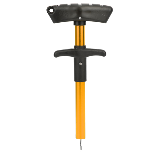 Bärbar TShape Krok Ta bort Verktyg Lossare Fiskkrok Extractor Havsfisketillbehör (guld)