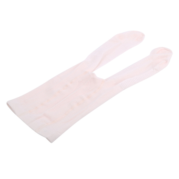 Baby Strømpebukser Leggings Bomuld Blød Åndbar Varme Strømper Toddler Strømpebukser Skridsikre (Lyseblå)
