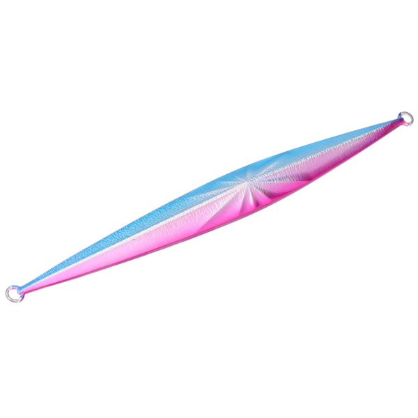 Fiskesluk agn synkende lodd metallvekter fiskeutstyr 25cm 300g for grouper tunfisk hvit lilla