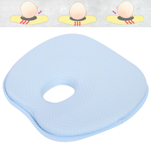 Baby kudde Förhindra platt huvud Andas nyfödda Shaping kudde för 0-1 år gammal baby