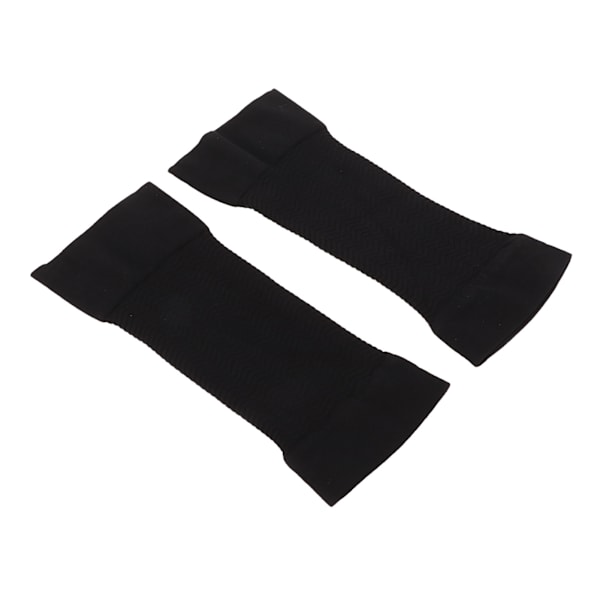 1 par armkompressionsärmar elastisk bomull mjuk textur armbantningsärmar 480D